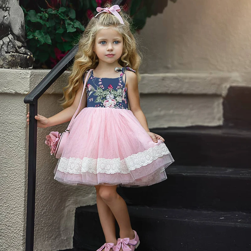 

Tulle Dress Girls Lace Girl Child Frocks Gown Girl Halloween Princess Dress Girls Party Summer 2019 Gown Children Kids Clothing