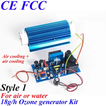 

Pinuslongaeva CE EMC LVD FCC 18g/h Quartz tube type ozone generator Kit ozone power supply tubeozone disinfection