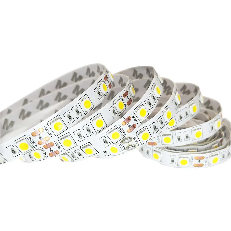Светодиодная лента Водонепроницаемая 5050 60LED/M 5 м Диодная Fita 3A источник питания DC12V