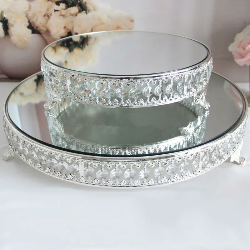 18-inch-Crystal-beads-cake-stand-silver-plated-mirror-surface-dessert-stand-12-wedding-patry-table (5)_