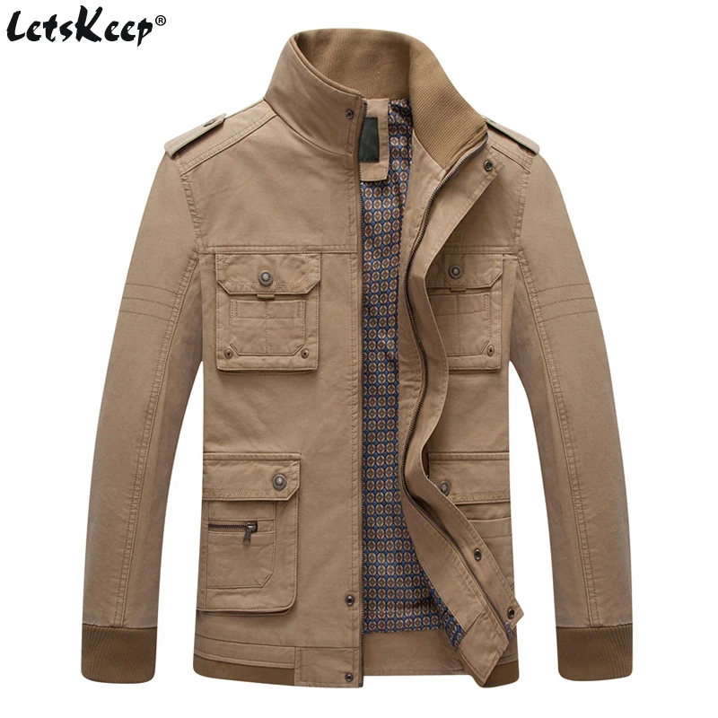 Jackets Multi-pocket Letskeep Outwear 1