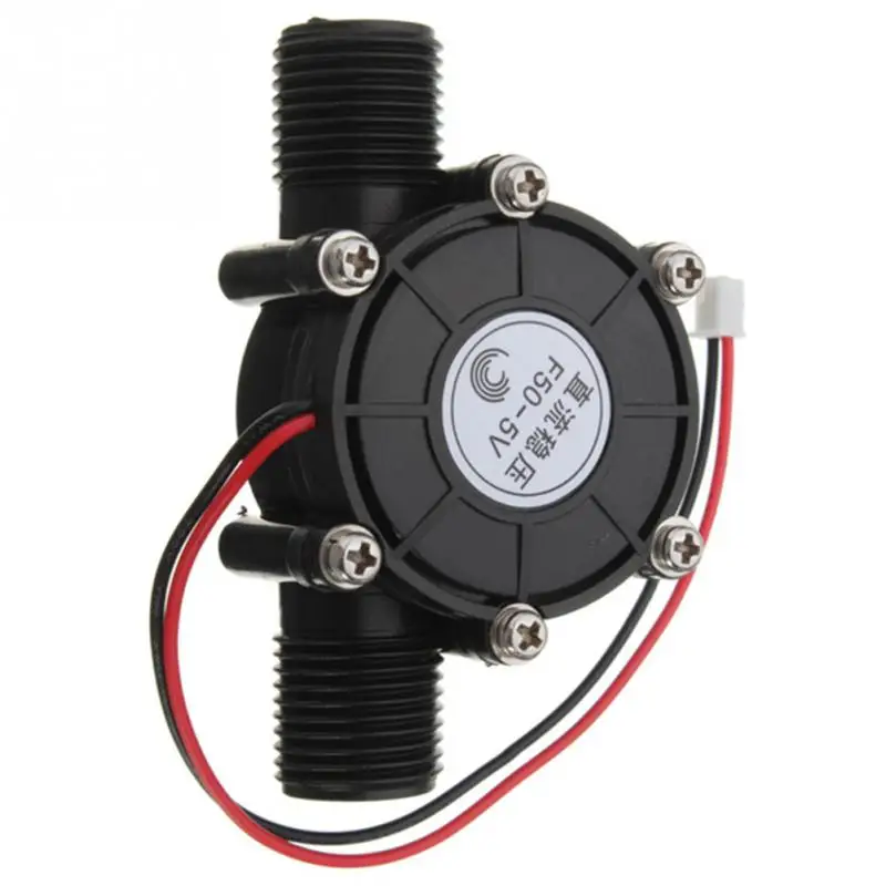 BLACK 80 в/12 В/5V10W DC Генератор потока воды турбинный генератор гидроэлектрический микро гидрогенератор расход водопроводной воды гидравлический DIY - Цвет: BLACK