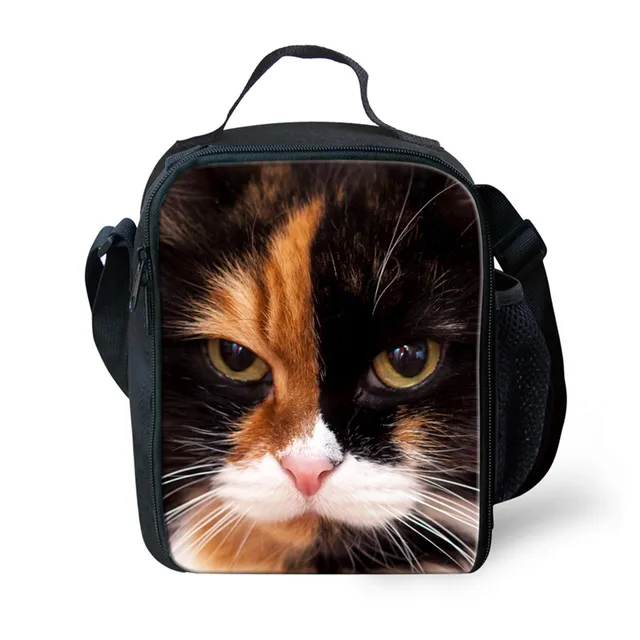 FORUDESIGS Cute 3D Cat Lunch Box For Kids Animal Child Food Fresh Keep