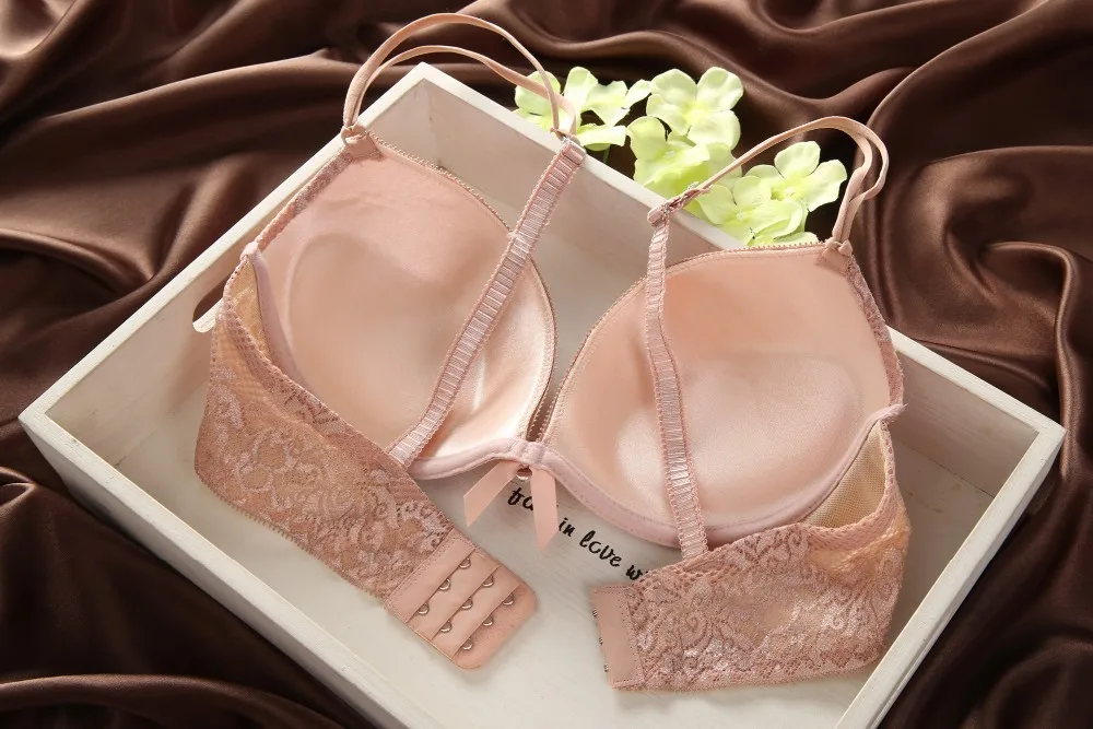 Details about New Womens Sexy Underwear Satin Print Lace Embroidery Bra Sets Panties BC Cup french knickers set