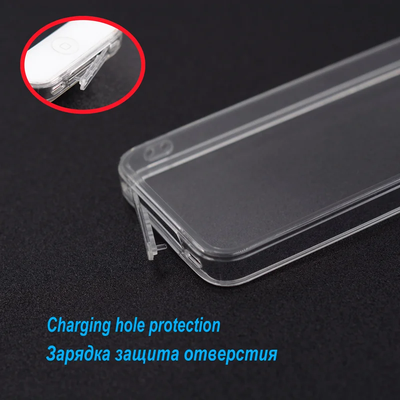 Iqd لتفاح iphone 4 4 حالة ثانية ، خدش مقاومة ضئيلة حالة واضحة ل فون 4 غطاء tpu واضح لينة + هارد مزيج