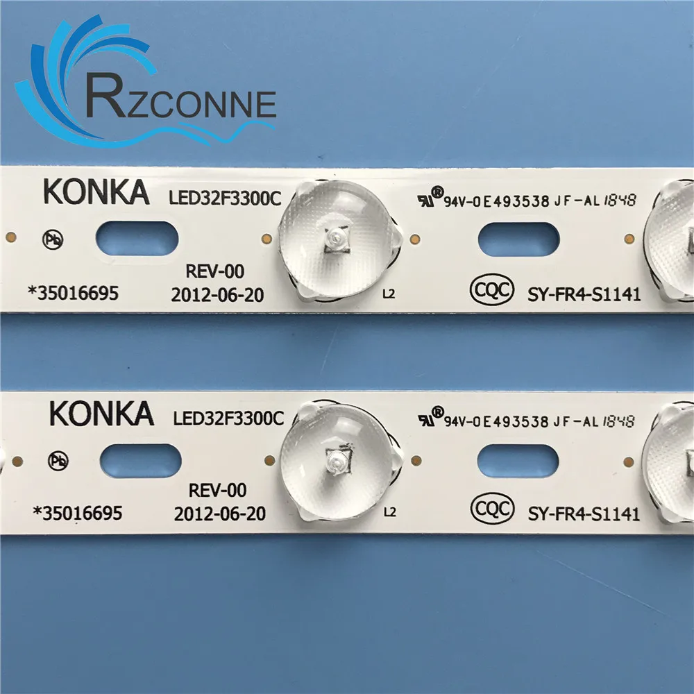 Светодиодная лента для подсветки 12 ламп Konka 32 &quotTV СВЕТОДИОДНЫЙ 32F3300C 35016695 IC-BKKL32D019