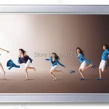 A0 светодиодные рекламные фильм рамки для плакатов/28 мм алюминиевый тонкий лайтбокс рекламный дисплей