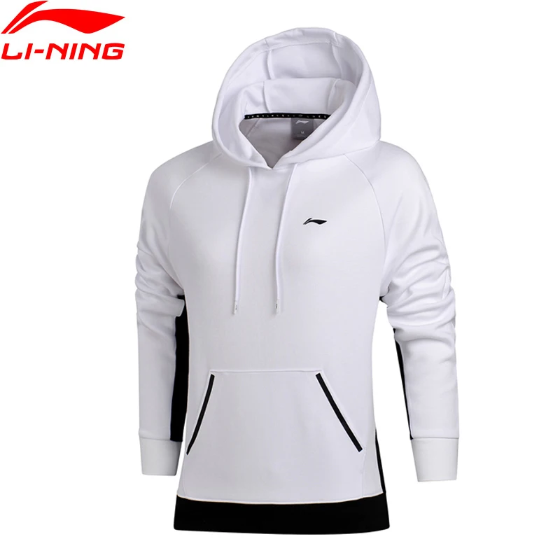 

Li-Ning Women Training Sweaters Top Essentials PO Knit Hoodie Comfort Regular Fit LiNing Sports Sweaters AWDM328 WWW925