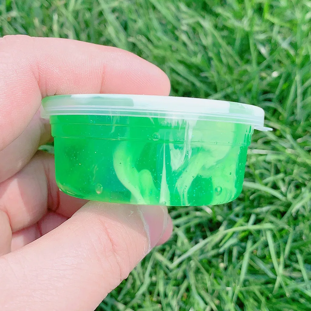Анти-стресс милые мягкие радуги и облака, Slime воды слизи, игрушка для снятия стресса, Детские Забавный Пластилин игрушка в подарок дропшиппинг D9