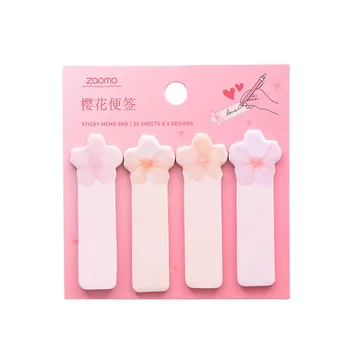 

Cute Memo Pad Kawaii Sticky Notes Paper Sticker Calendar Decor Message Note Flower Cartoon Animal School Office Stationey Supply