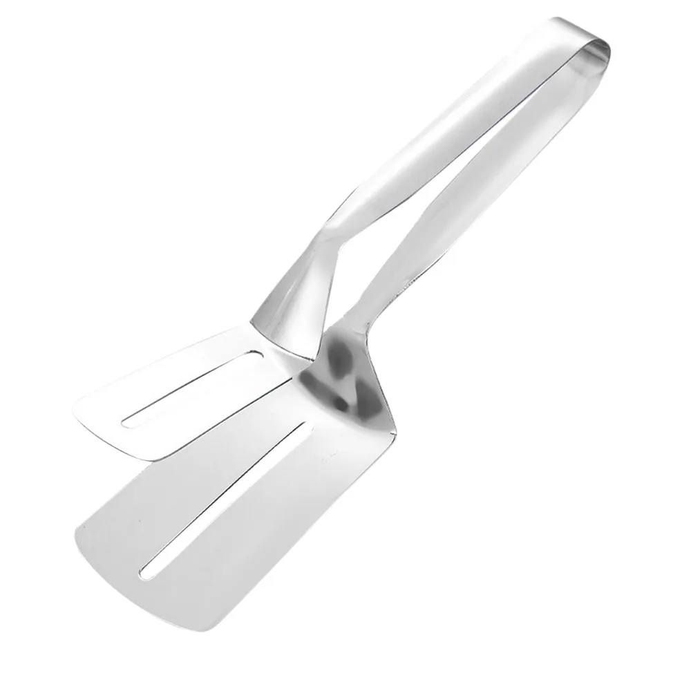 Buffet Steak Fried Shovel Food Folder BBQ Tongs Vegetable Kitchen Tools New