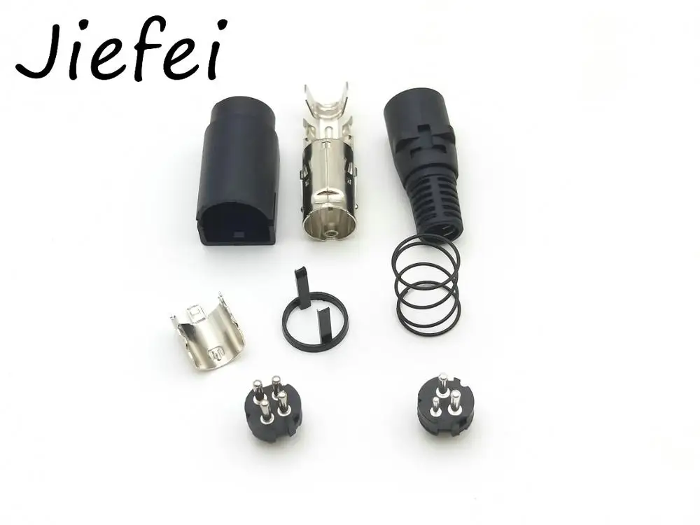 4 sets new 4 Pin TFT LCD Flatscreen TV 12V DC DIN Plug TV supply connector
