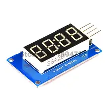 1pcs 4 Bits Digital Tube LED Display Module With Clock Display TM1637 for Arduino Raspberry PI