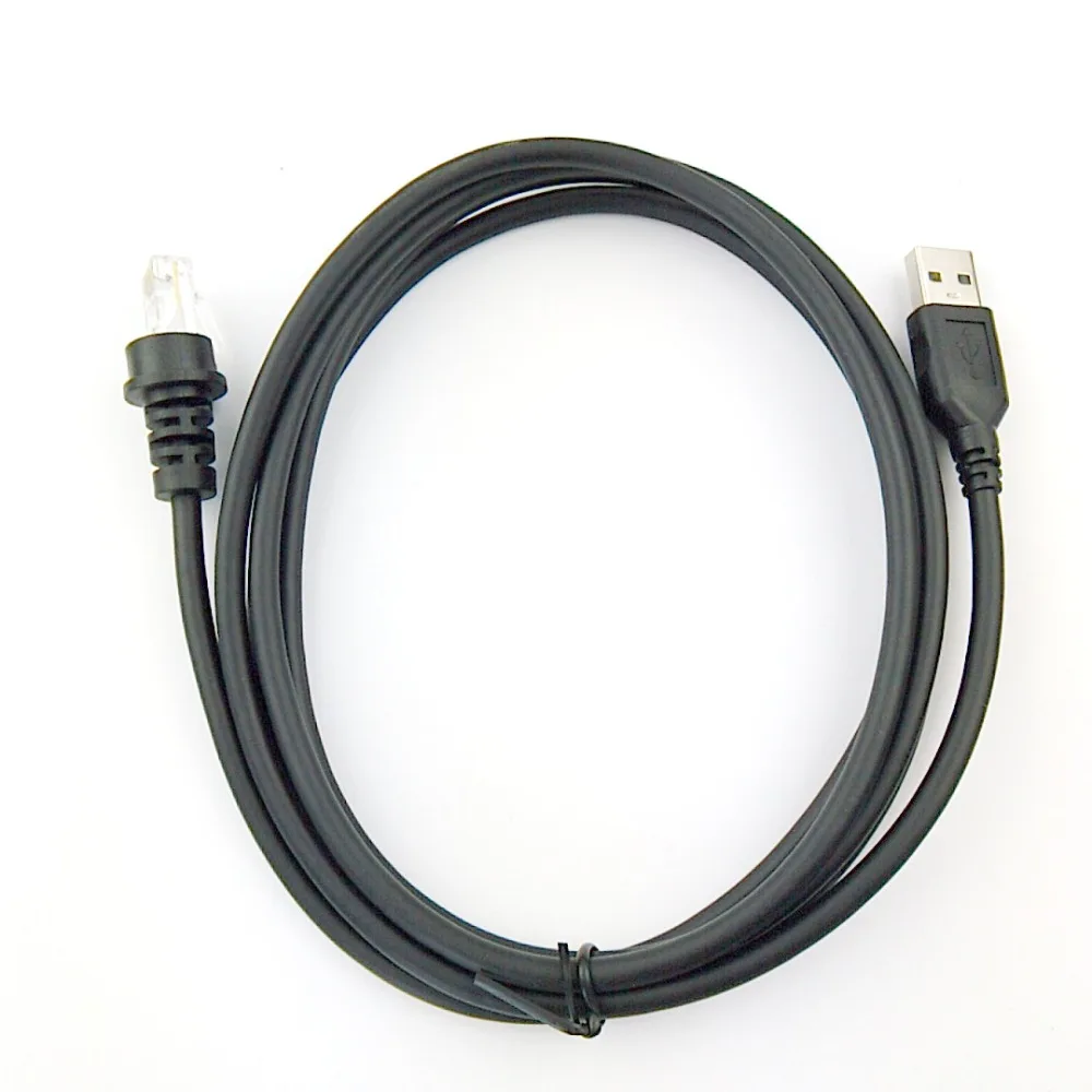USB кабель RS232 для кабеля сканера штрих кода Honeywell YJ3300 YJ5900 прямой 2Mtr|Монтажный жгут|