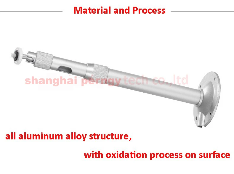 PMA-M1-3045 Универсальный алюминиевый регулируемый по высоте мини-проектор настольная подставка с поворотом на 360 градусов мини-проектор потолочный кронштейн