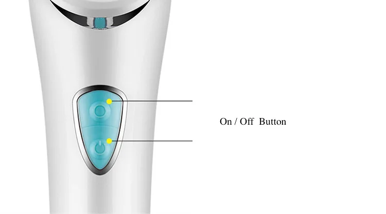  2 in 1 Electric Facial Cleansing Brush Rotary Pore Face Cleaning Beauty Instrument Machine For Skin