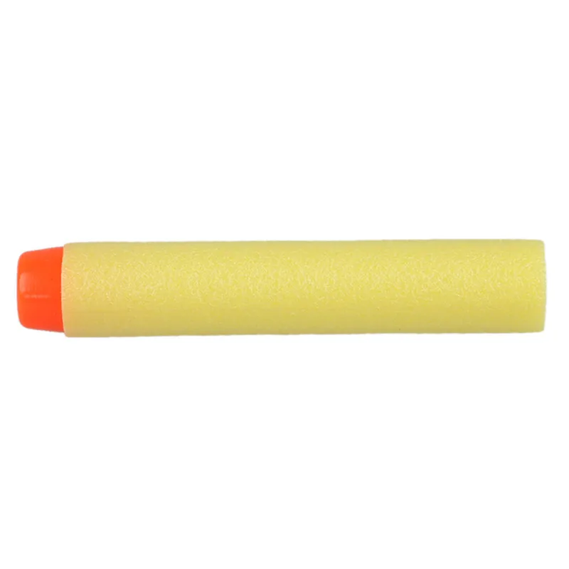 100 шт 7,2 см Запасной комплект для Дартс для Nerf N-strike комплект бластеров игрушечный пистолет-желтый