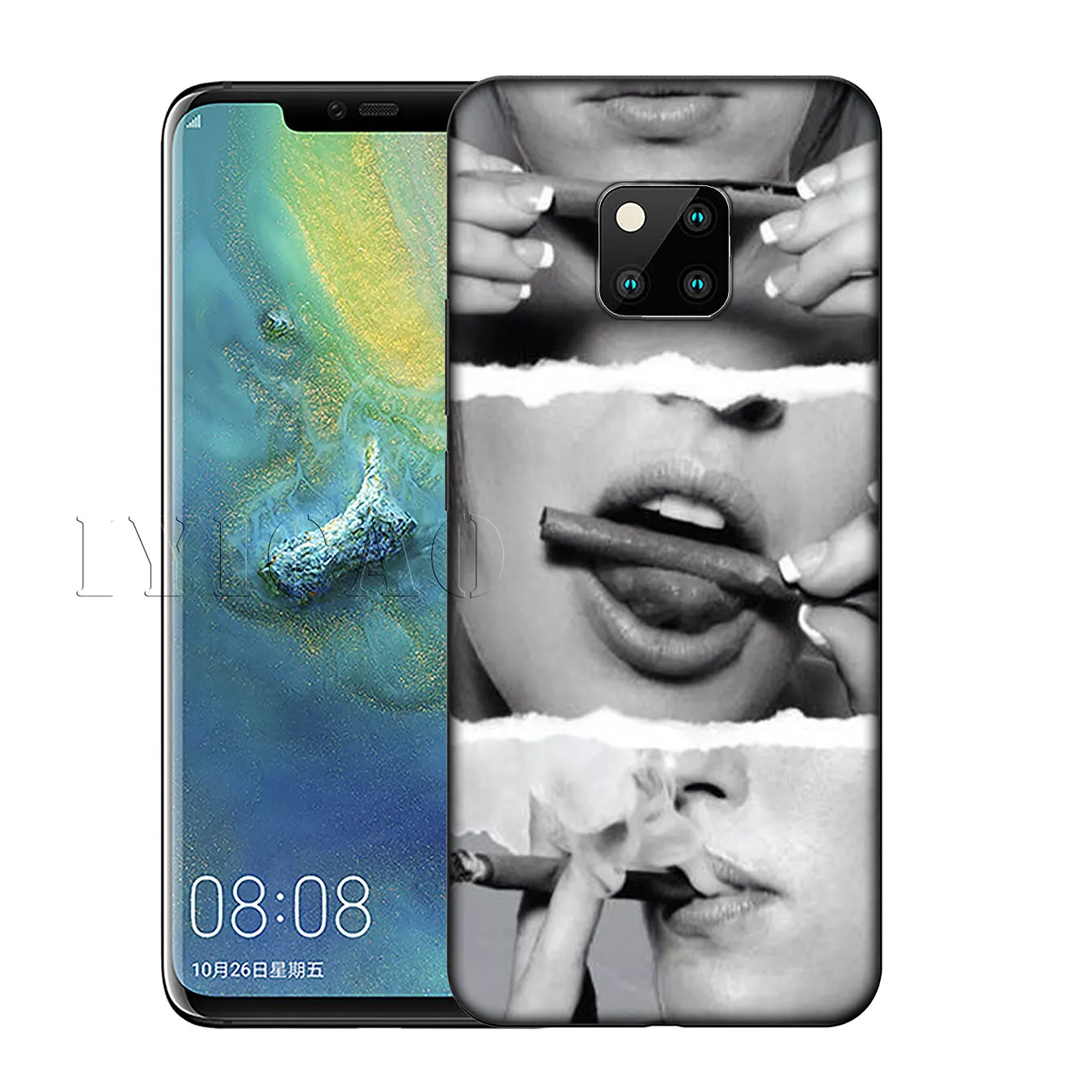 Силиконовый мягкий чехол для Huawei Nova Smart 5 5T 5i 4E 4 3i 3 2i 2 Lite Mate 30 20 10 Pro Lite|Бамперы| |