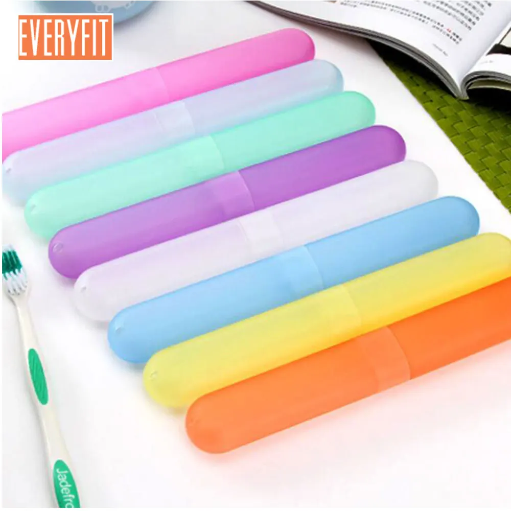 

Everyfit 2PCS Portable Toothbrush Holder Outdoor Travel Hiking Camping Toothrush Case Bathroom Accessories Brush Case