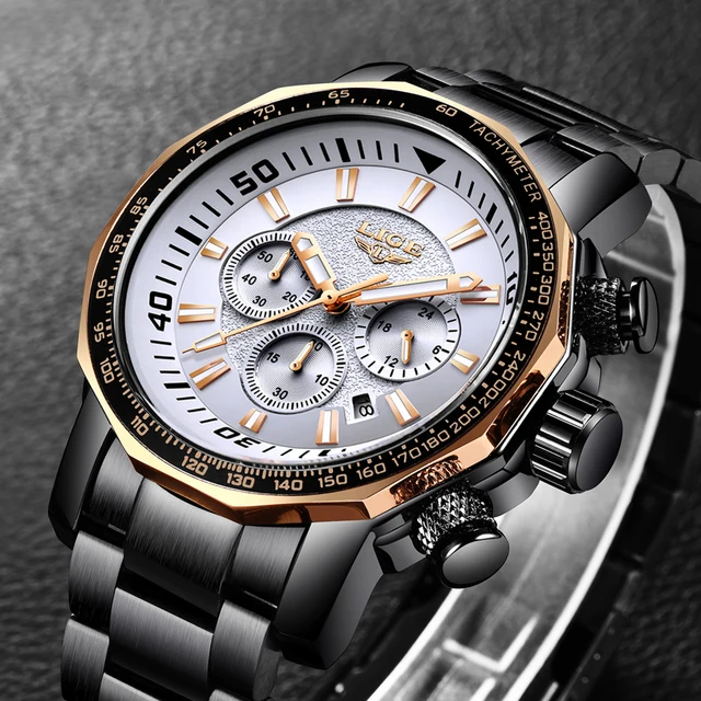 Best Offers 2018 Men Watch Luxury Brand LIGE Watch Men Simple Business Quartz Watch Men Stainless Steel Mesh Belt Date Fashion Black Watch Best Offers 2018 Men Watch Luxury Brand LIGE Watch Men Simple Business Quartz Watch Men Stainless Steel Mesh Belt Date Fashion Black Watch