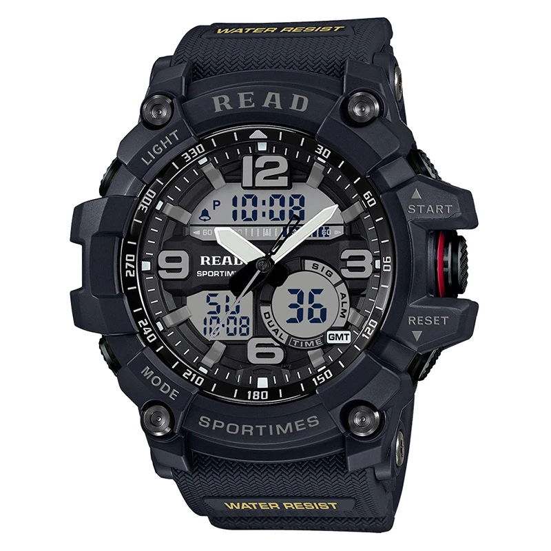 

Congdi 90001 G Style Fashion Digital Smart Watch Men Sport 30m Waterproof fitness Clock Speed Alarm Monitor   for men