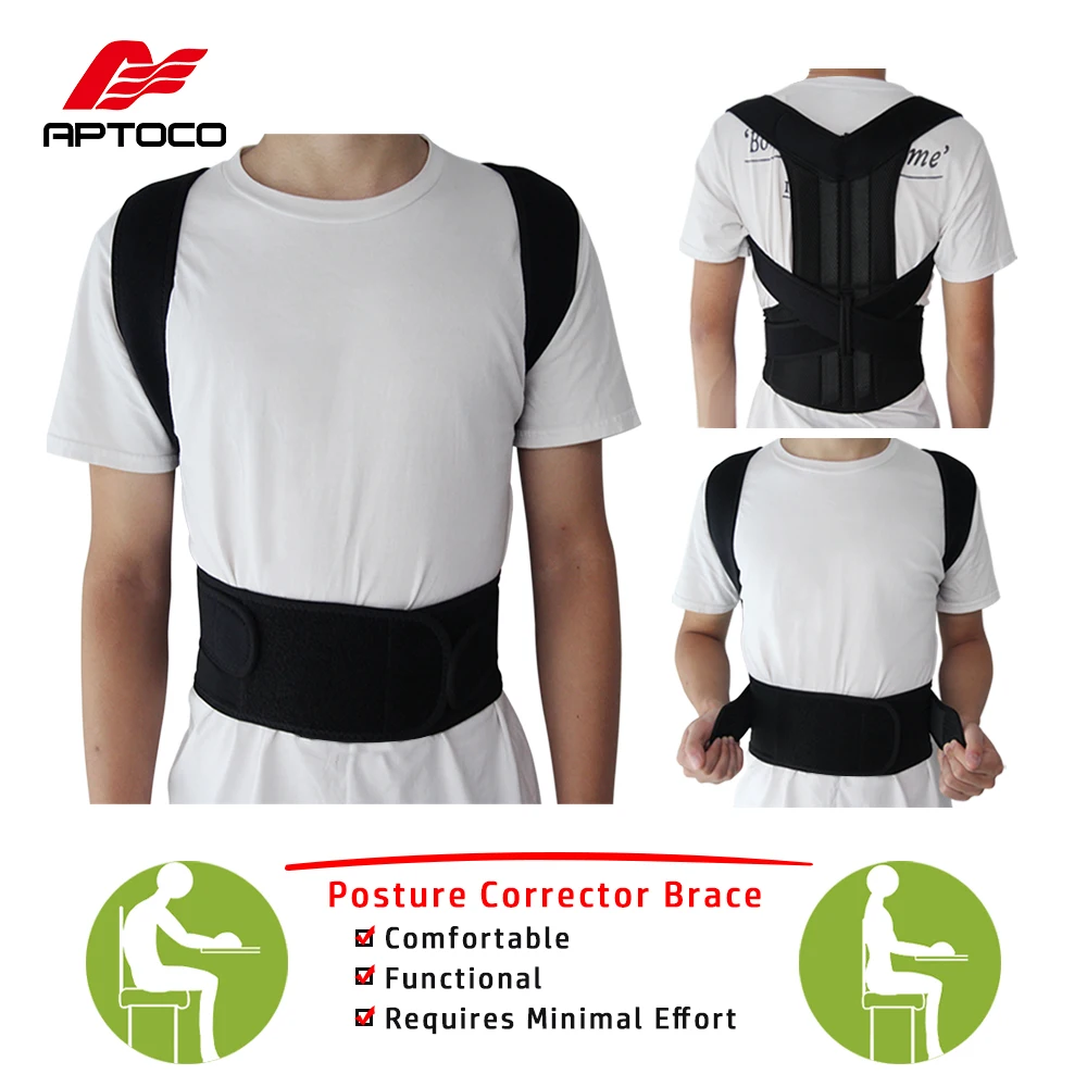 

Back Posture Corrector Shoulder Brace Vertebral Column Support Adjustable Adult Corset Posture Correction Belt Health Care