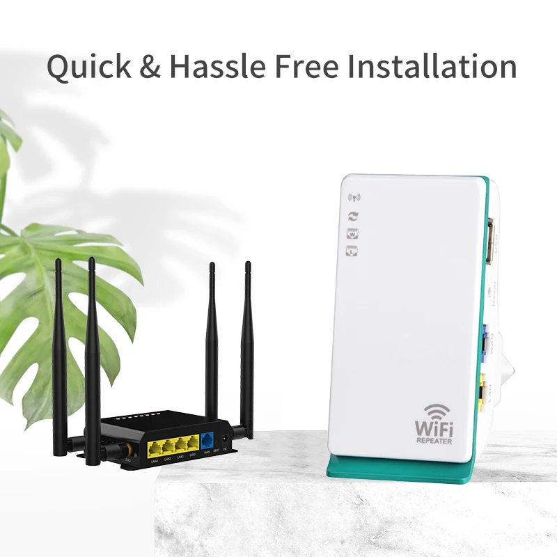 Беспроводной мини ретранслятор Cioswi высокоскоростной Wi Fi репитер 300 Мбит/с роутер