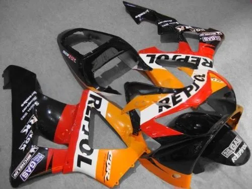 L36-Injection плесень обтекатель комплект для CBR900RR 929 00 01 CBR 900RR CBR900 RR 2000 2001 ABS красные