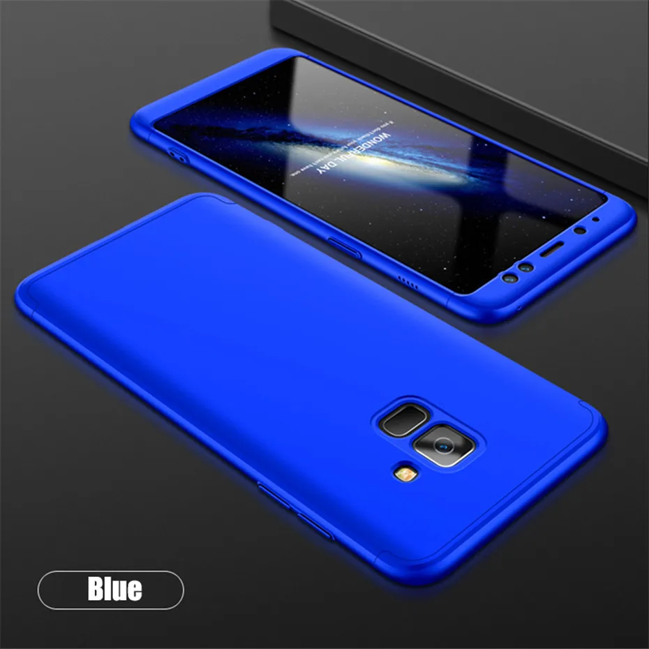 Phone Cases For Samsung Galaxy A5 2017 A7 Case Cover Hard Shockproof Tempered Glass For Samsung A8 2018 2016 A7 A5 Protective Case (9)