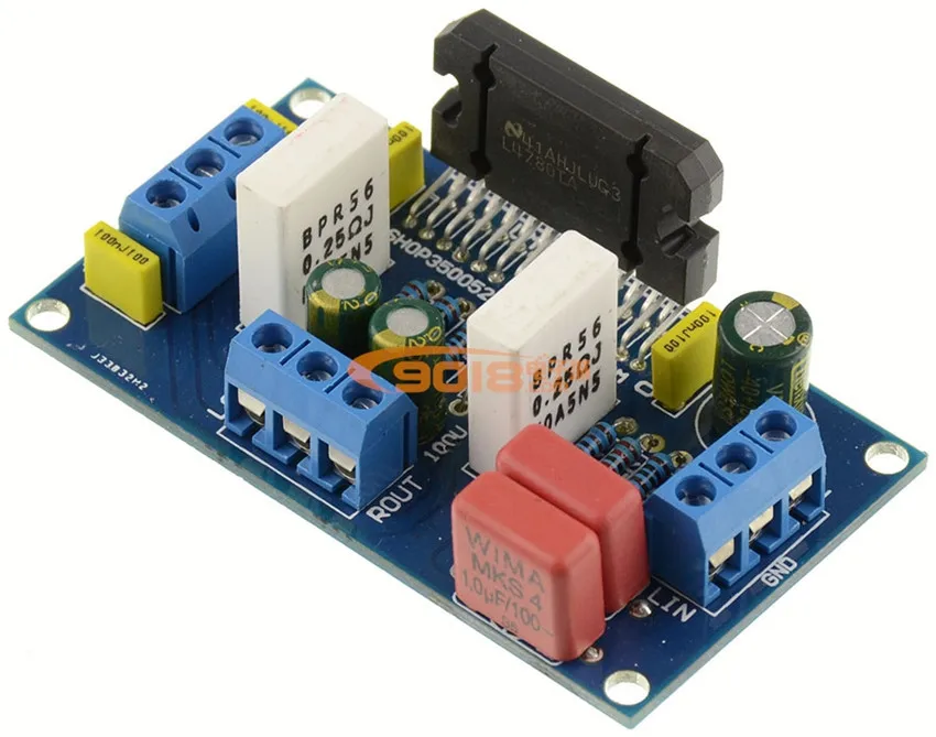 68W*2 class double LM3886 audio amplifier module Mini