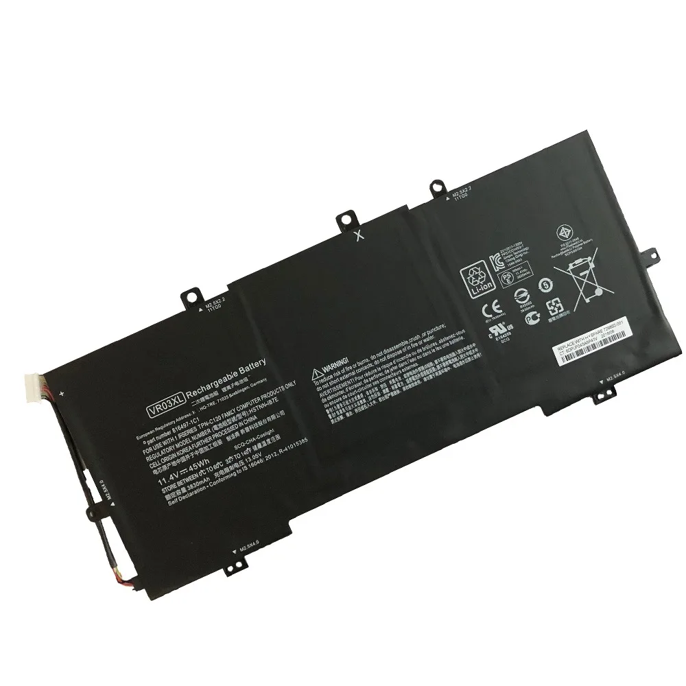  11.4V 45wh VR03XL Original VR03XL Laptop Battery For HP 13-D023TU 13-D024TU 13-D025TU 13-D046TU 816