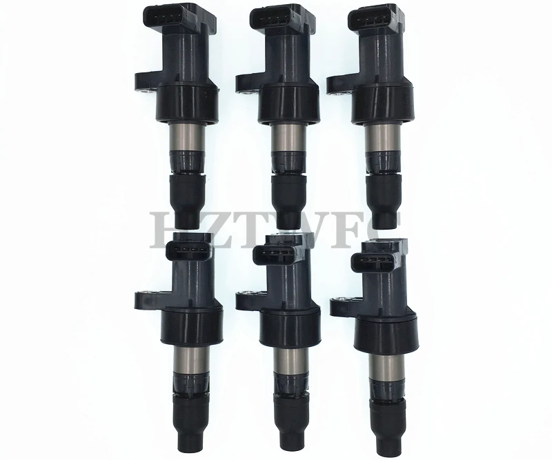 

6PCS High Quality Ignition Coil C2S11480 C2S42673 C2S7928 XR822478 UF435 6R8312A366BA UF-435 For JAGUAR S-Type X-Type XF XJ