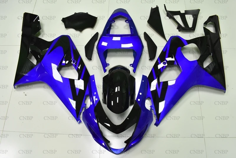 

for Suzuki GSXR600 2004 Fairings GSX-R600 2004 - 2005 K4 Blue Black Bodywork GSX-R600 04 Abs Fairing