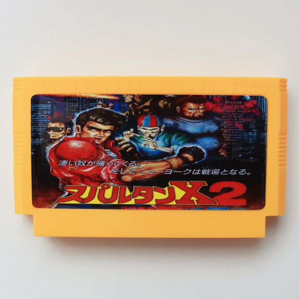 

Top Quality Spartan X2 Game Cartridge 60 Pins 8 Bit Game Card