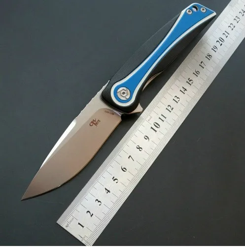 

New CH3511 folding knife D2 steel + G10 handle outdoor hunting tactical knife EDC tool fruit knife