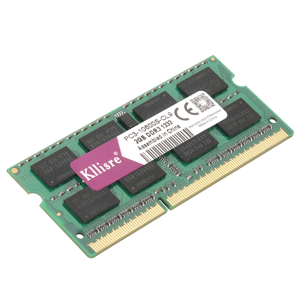 Kllisre ram ноутбук ddr3 2 Гб 1333 МГц память ноутбук SO-DIMM