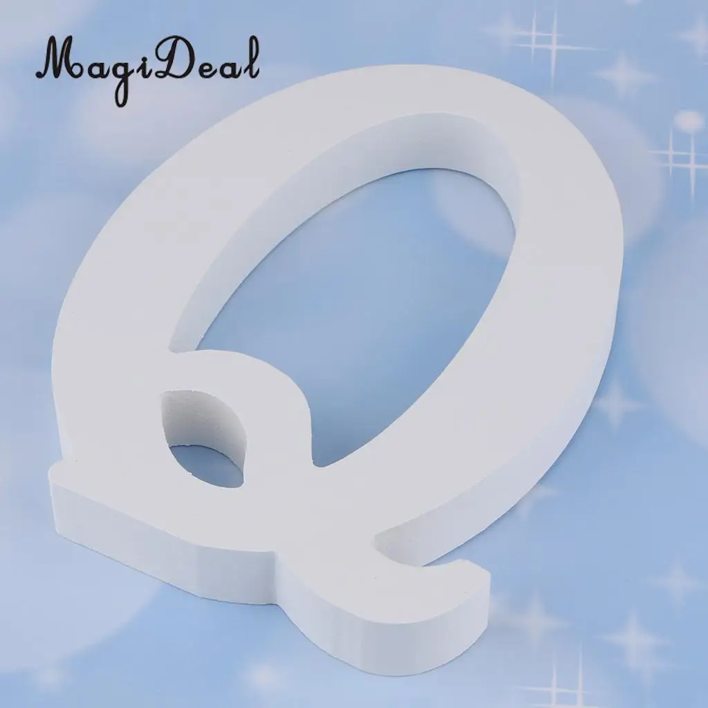 DIY Wooden Alphabet Letters Sign Plaque Wall Art Hanging Decor Decal Wedding Baby Shower Party DIY Decoration