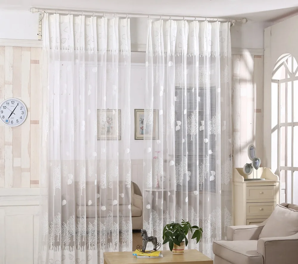 Online kopen wholesale sheer bruine gordijnen uit china sheer ...