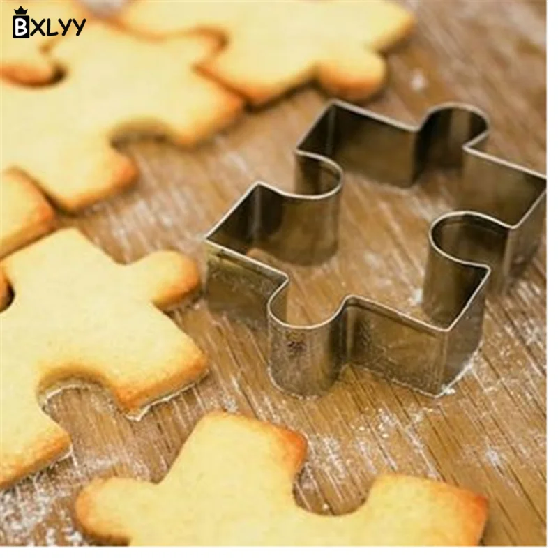 

BXLYY Gadget Stainless Steel Biscuit Mold DIY Children's Puzzle Modeling Cake Decor Tools for Baking Pastry Tools for Kitchen.7z