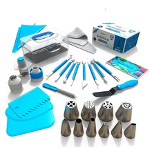 Украшения торта инструменты проигрыватели набор из нержавеющей стали-защелка костюм пирожные для выпечки инструменты Кухня аксессуары