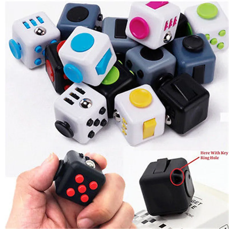 Fidget font b Toy b font Stress Relief Focus Cube For Adults Children 6 ADHD AUTISM