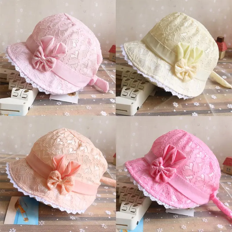 Buy WEIXINBUY Summer Cute Princess Baby Hat With Bow