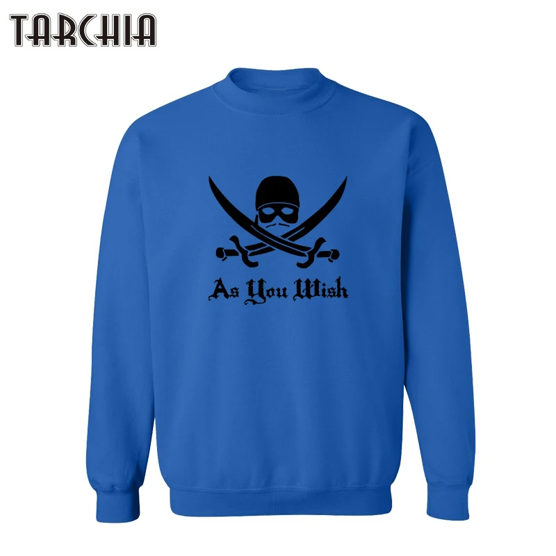 TARCHIA/осенний дизайнерский пуловер с круглым вырезом украшенный принтом мужской