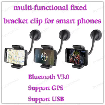 

built-in Bluetooth Multi-function mobile phone clip Support USB Support HSP/HFP/A2DP Bluetooth V3.0 Support GPS