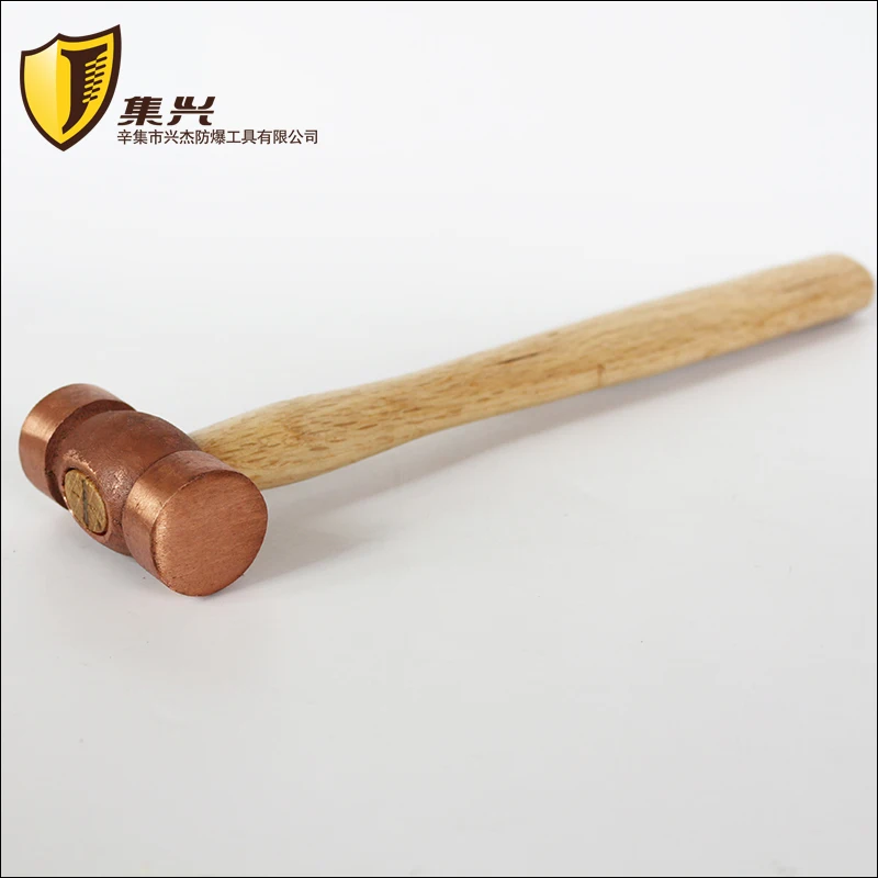 0 22 КГ не Искрящийся Красный медный молоток двойной лицевой безопасный ручной