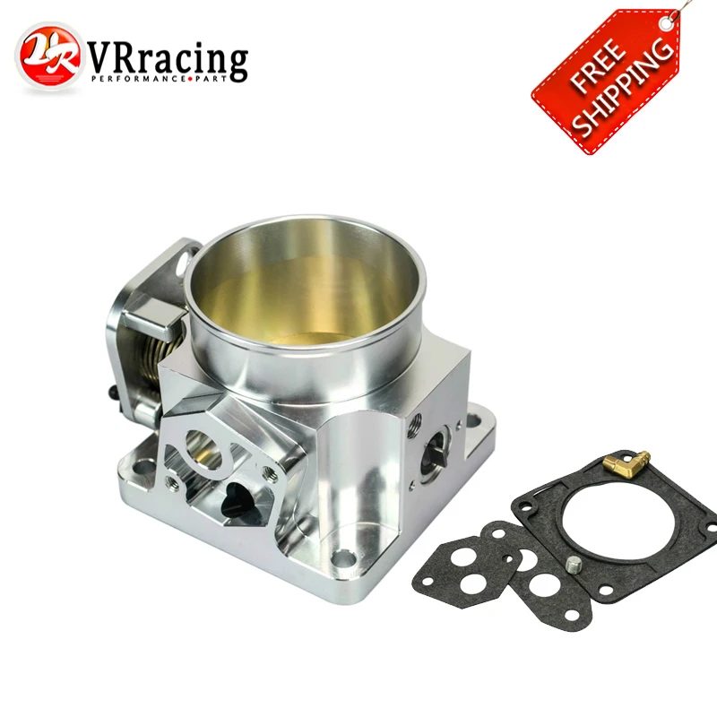 

FREE SHIPPING BILLET CNC 75MM THROTTLE BODY FOR 86-93 FORD MUSTANG GT COBRA LX 5.0 VR6958S