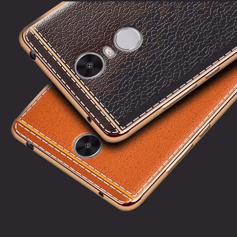 Кожаный чехол для Xiaomi Redmi Note 4 Pro с мягким покрытием Xio mi Red 4x Global Version Phone Coque |