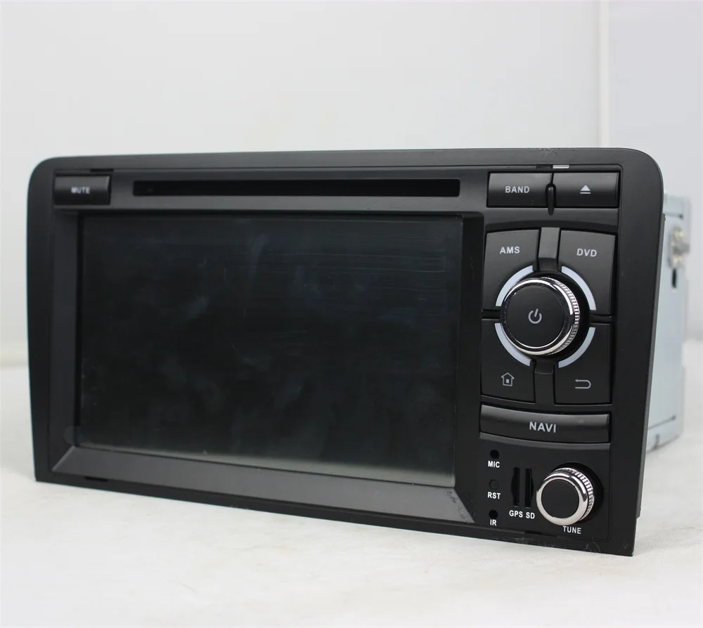 Excellent KLYDE 7" 2 Din Android 8.0 1024*600 Car DVD Player For Audi A3 (2006-2013) 8 Core Audio Stereo Radio Multimedia Player 2