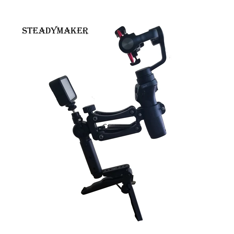 Feiyu Pocket ZHIYUN Smooth 4 с двойной ручкой и пружинным захватом шарнирный держатель для
