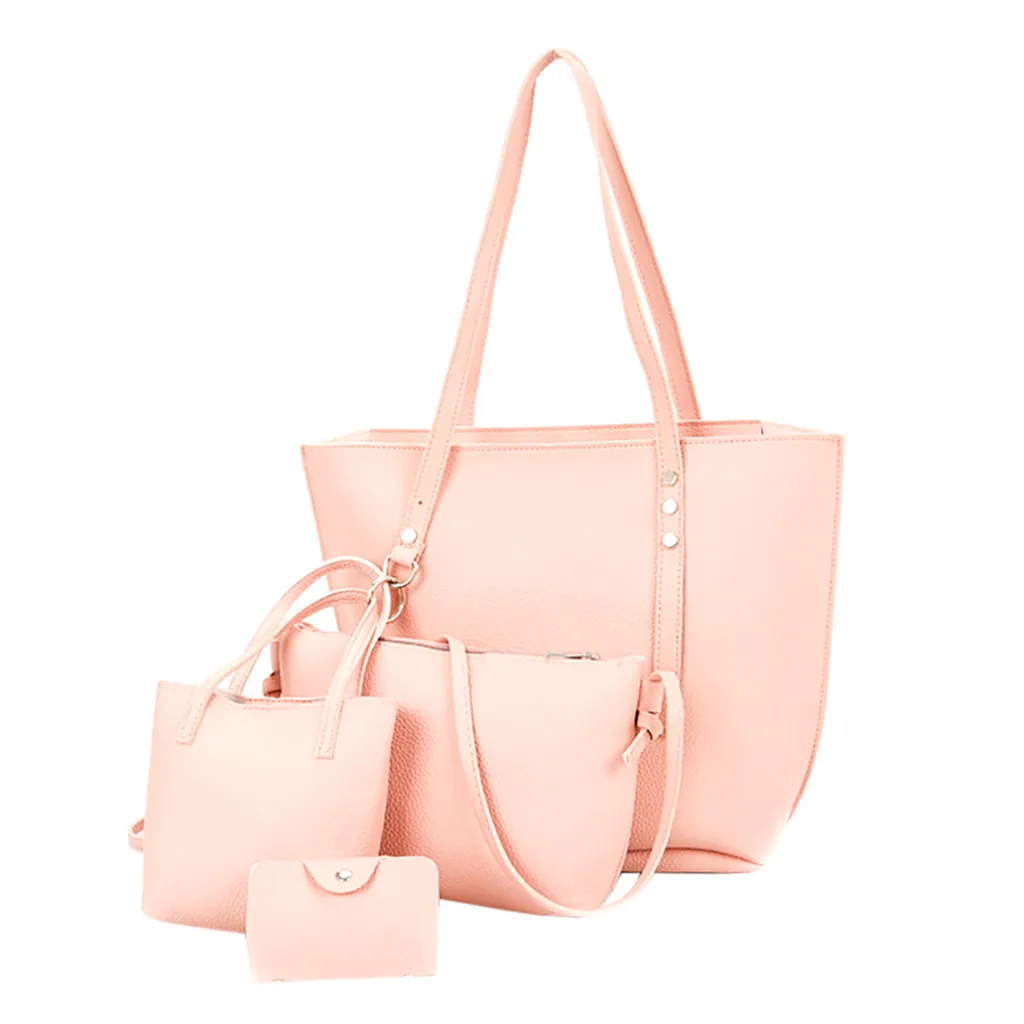 Carteras mujer de hombro y сумка вolsos модные женские туфли кожаные четыре части плеча Сумка
